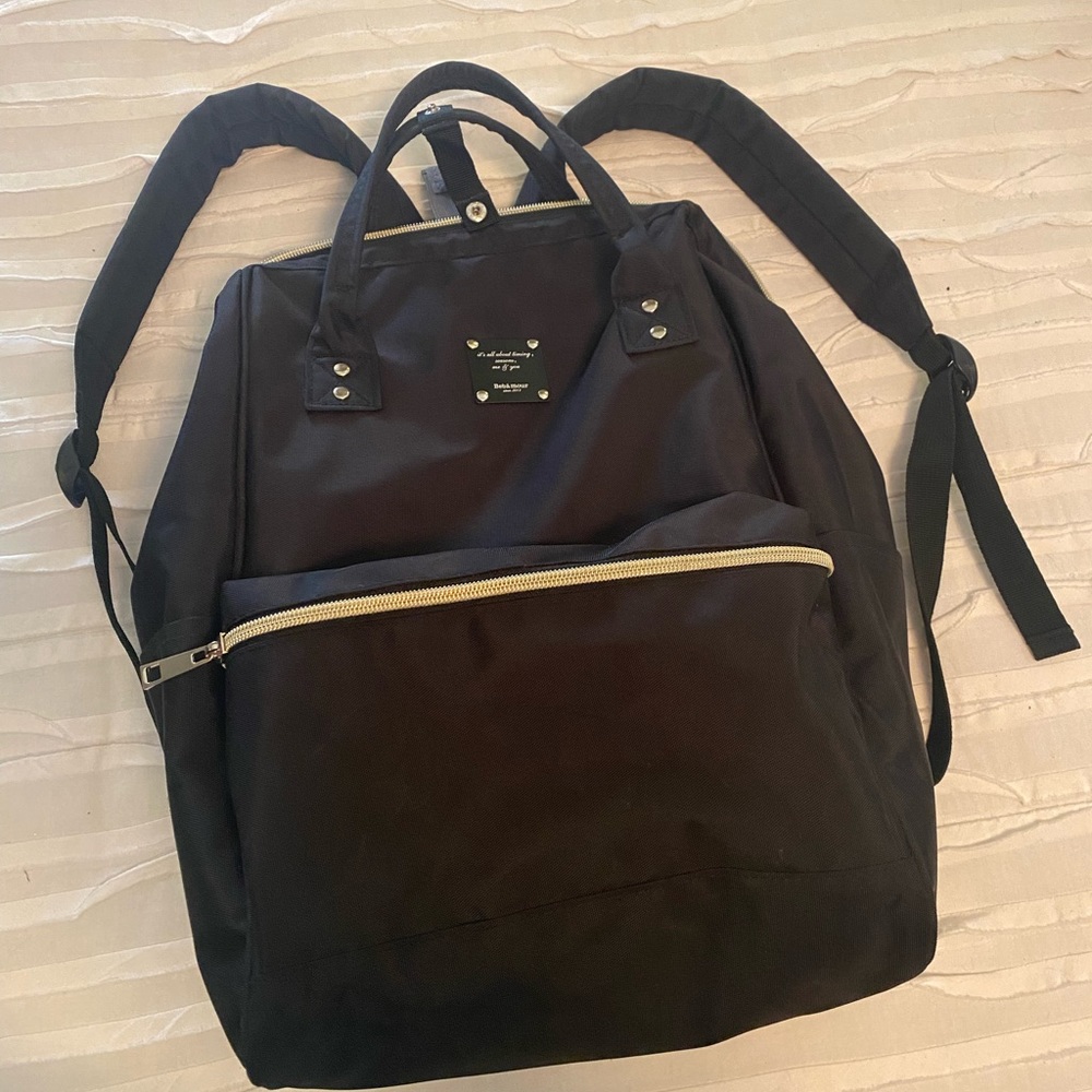 Black Backpack or Diaper Bag